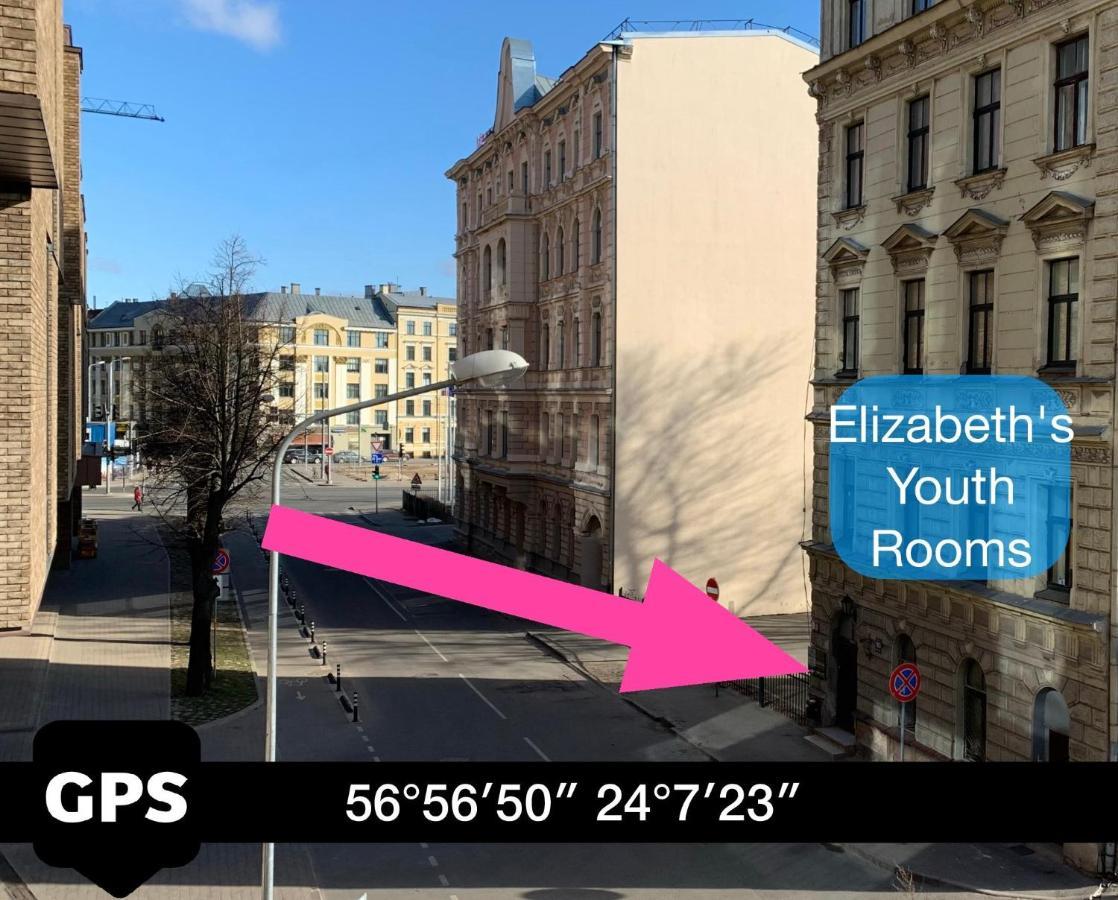 Elizabeth'S Yh Rooms Riga Exterior foto